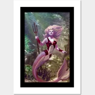 Mermaid Posters and Art